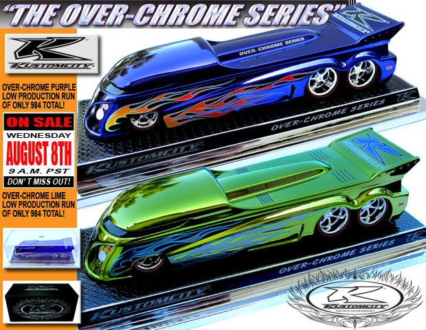 KUSTOMCITY� ---- ------ 5TH ISSUE ------ --EVO SS DRAG BUS-- "OVER-CHROME SER." ------(Sold Out)-------